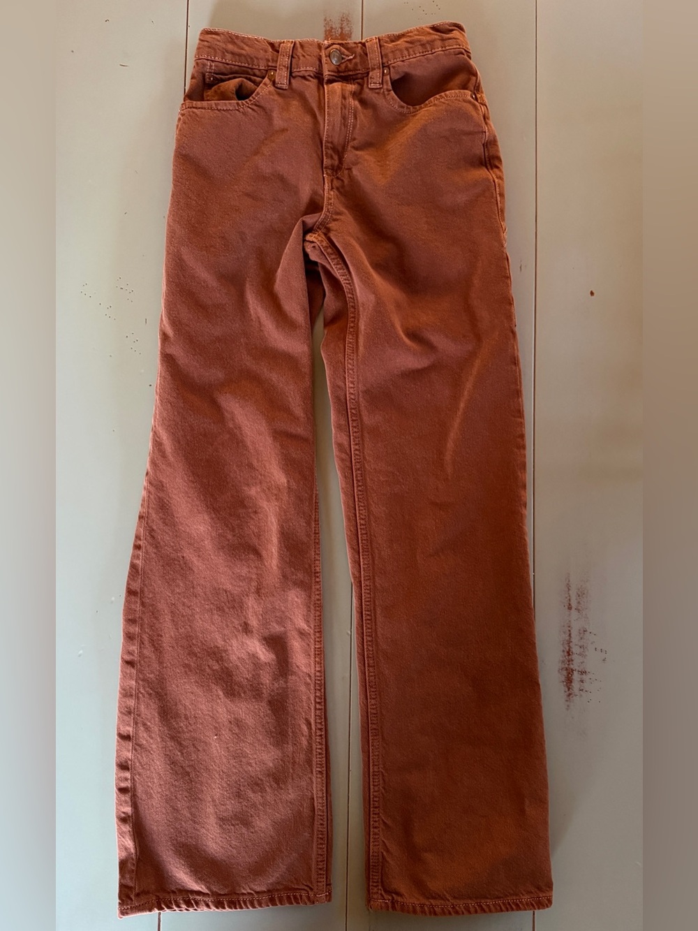 FP Tinsley Baggy High Rise Straight Leg size 24